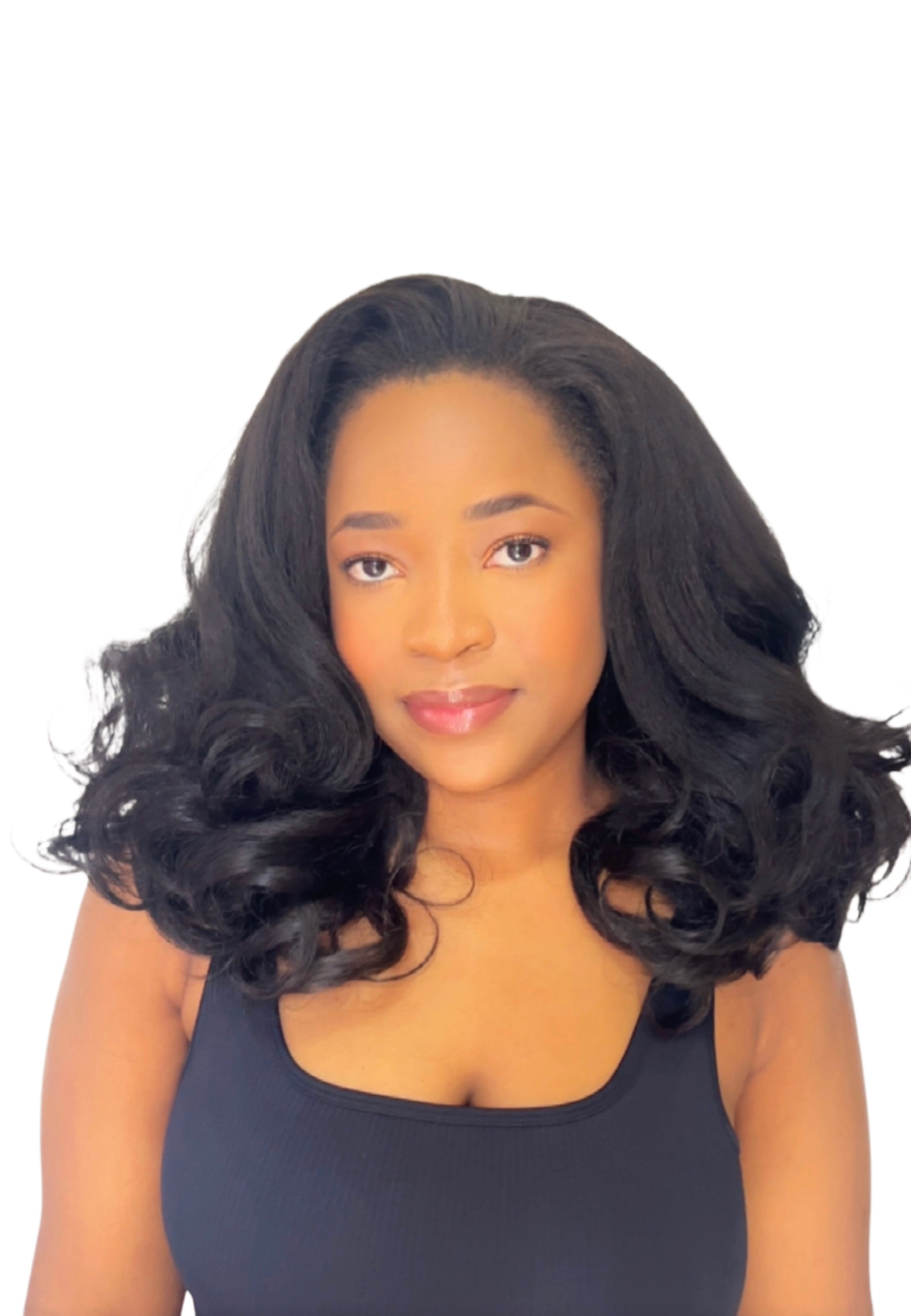 Yaki blowout half wig