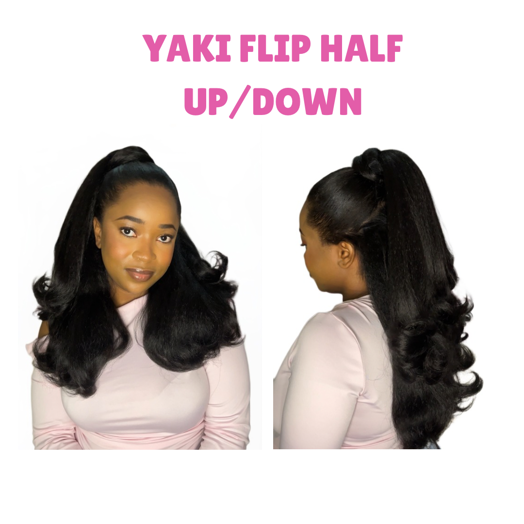 Yaki flip half up/down