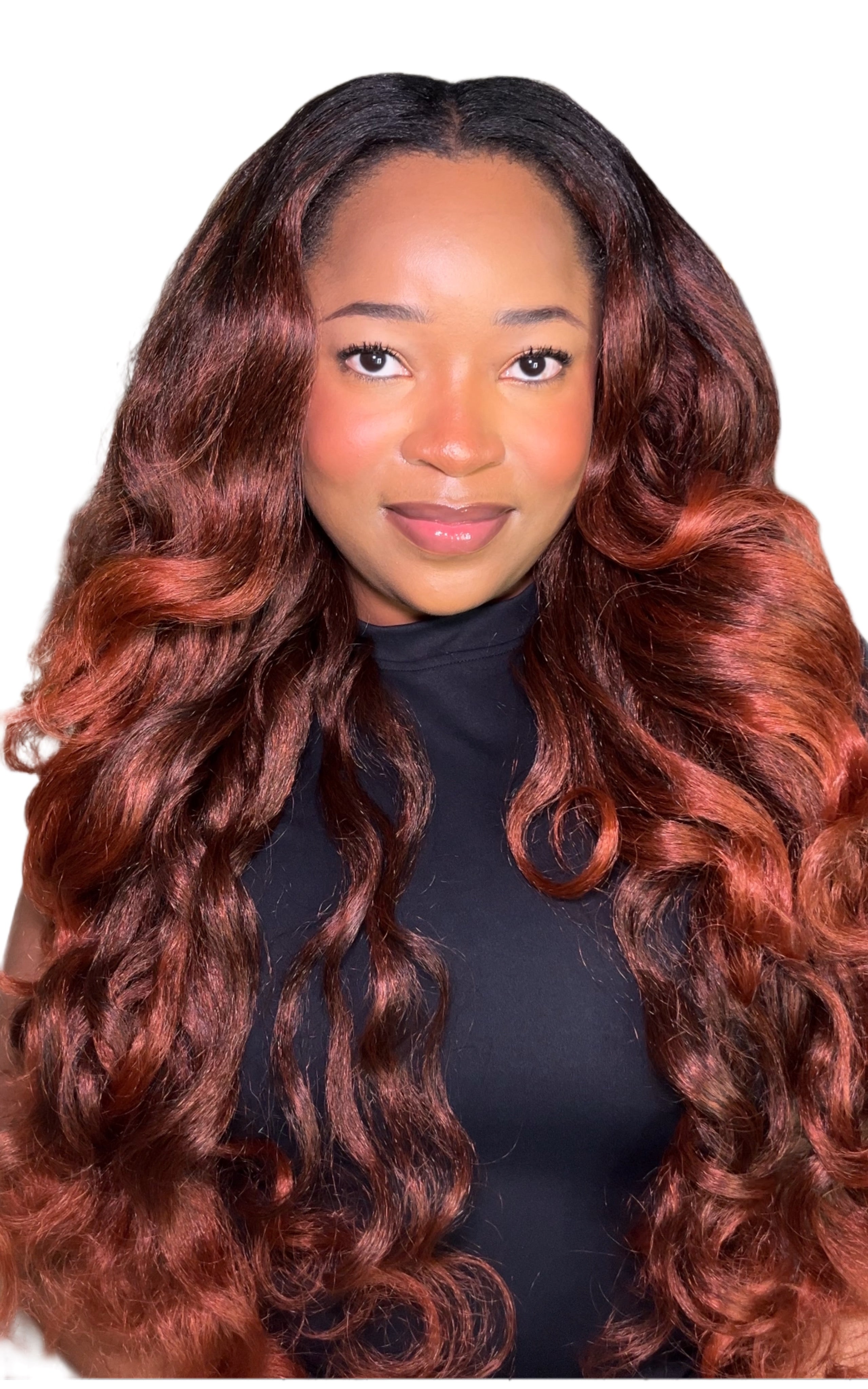 Yaki curls u-part wig