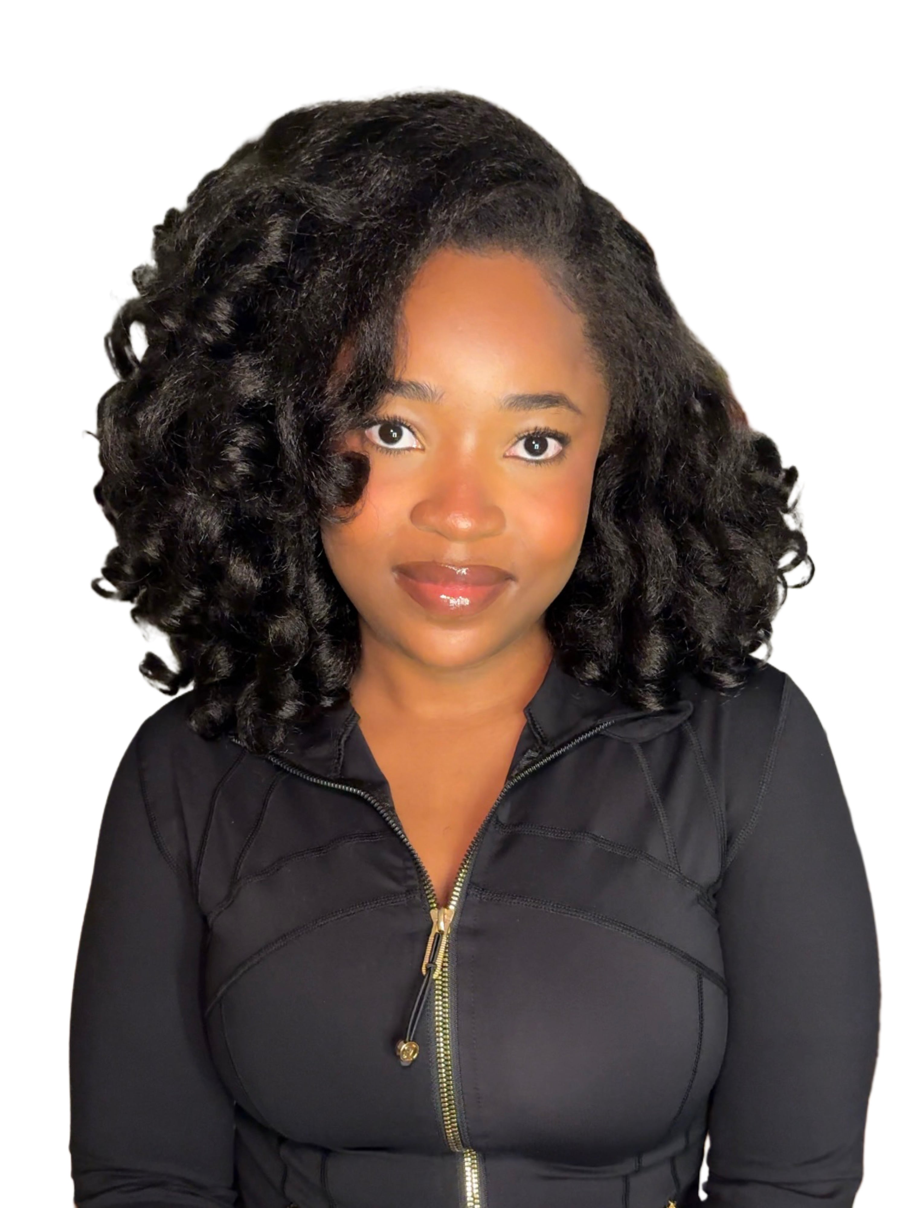 Yaki roller set half wig