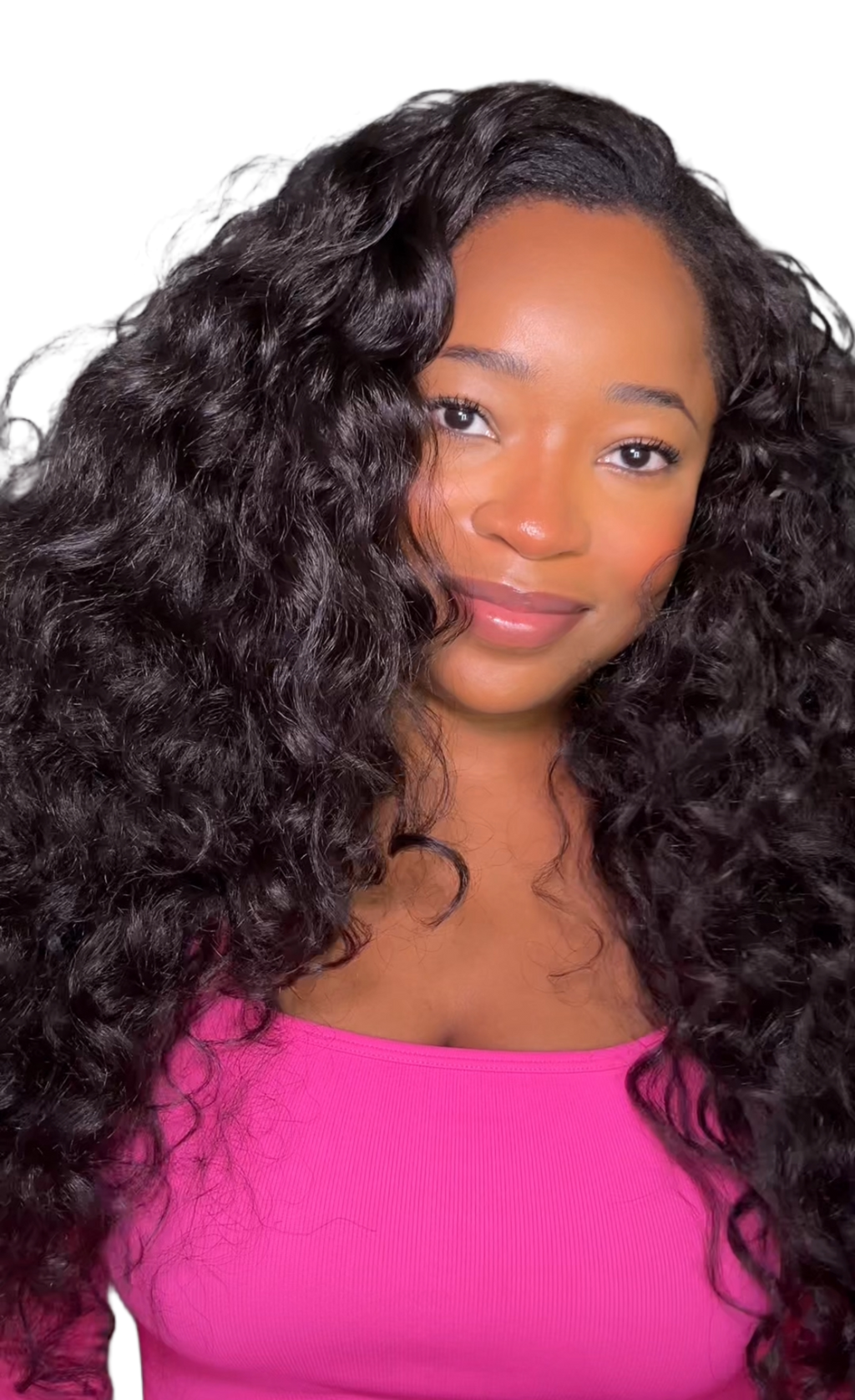 Yaki loose deep wave half wig