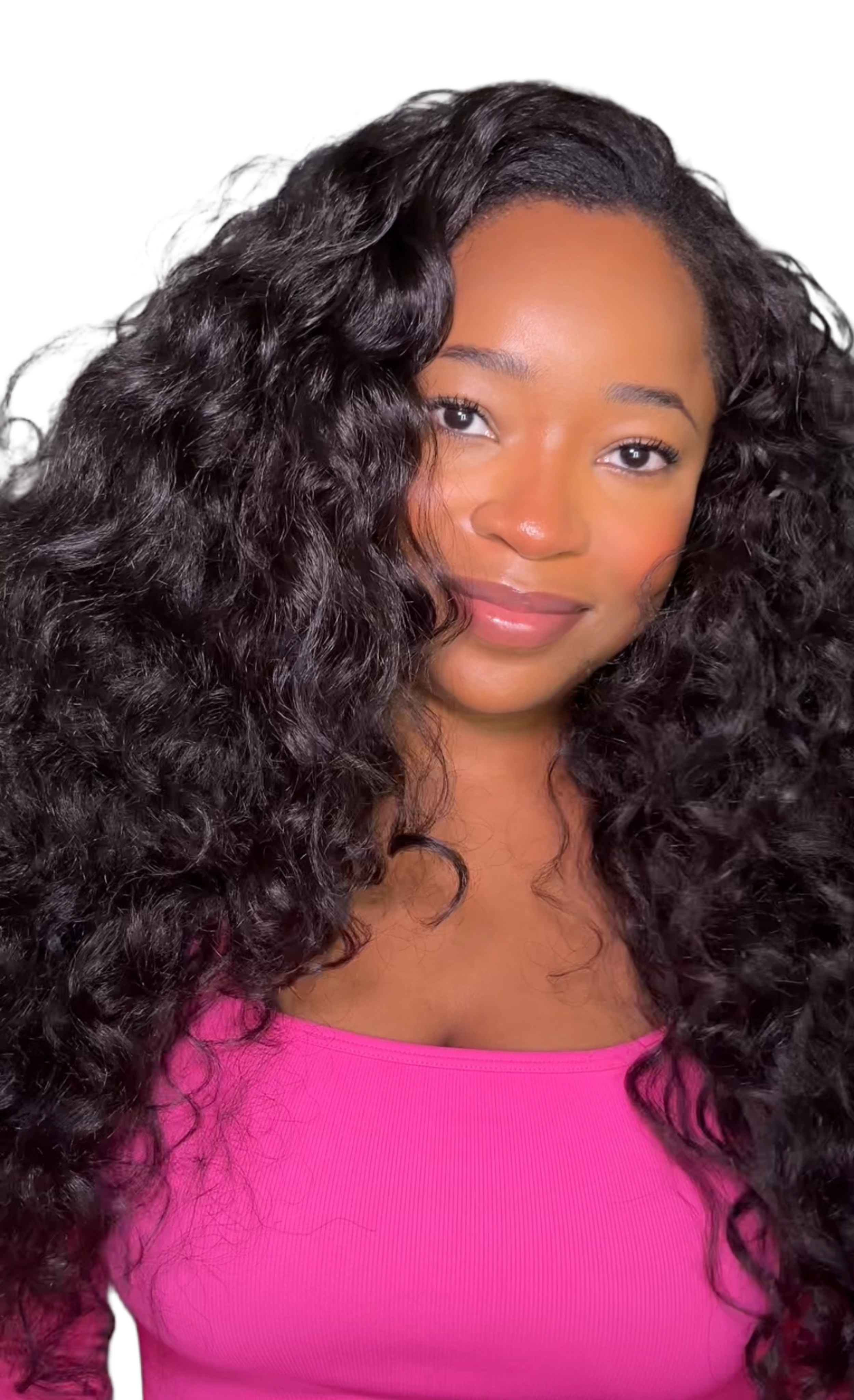 Yaki loose deep wave half wig