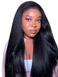 Yaki straight half wig (26”)