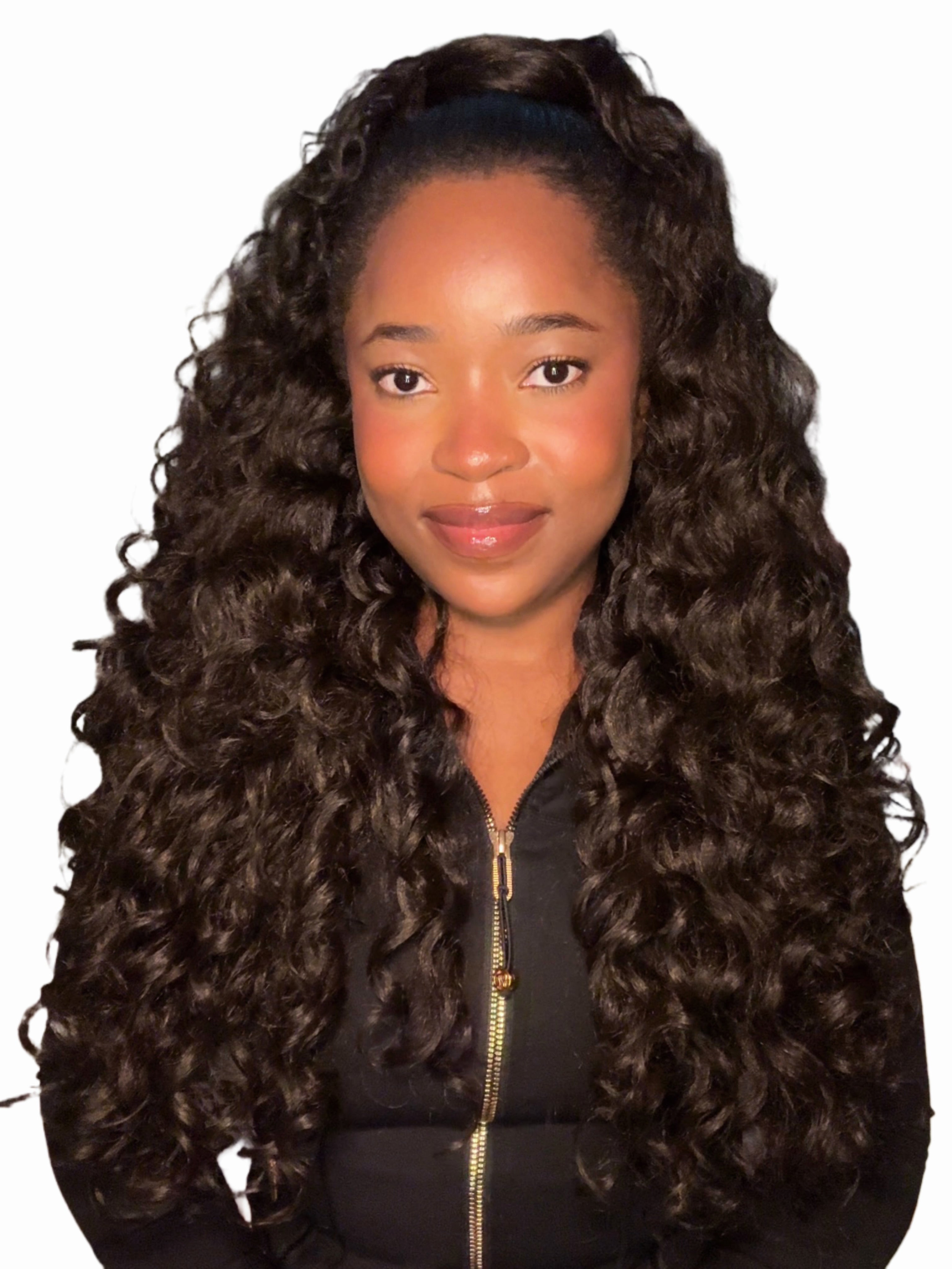 Yaki loose deep wave half up/down