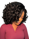 Yaki roller set half wig(14”)