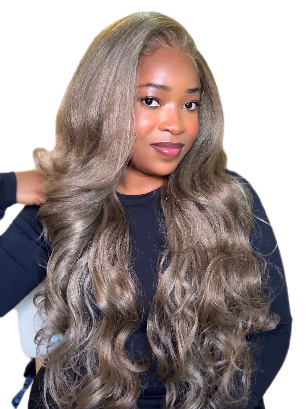 Yaki curls 13x4 frontal wig(24”)