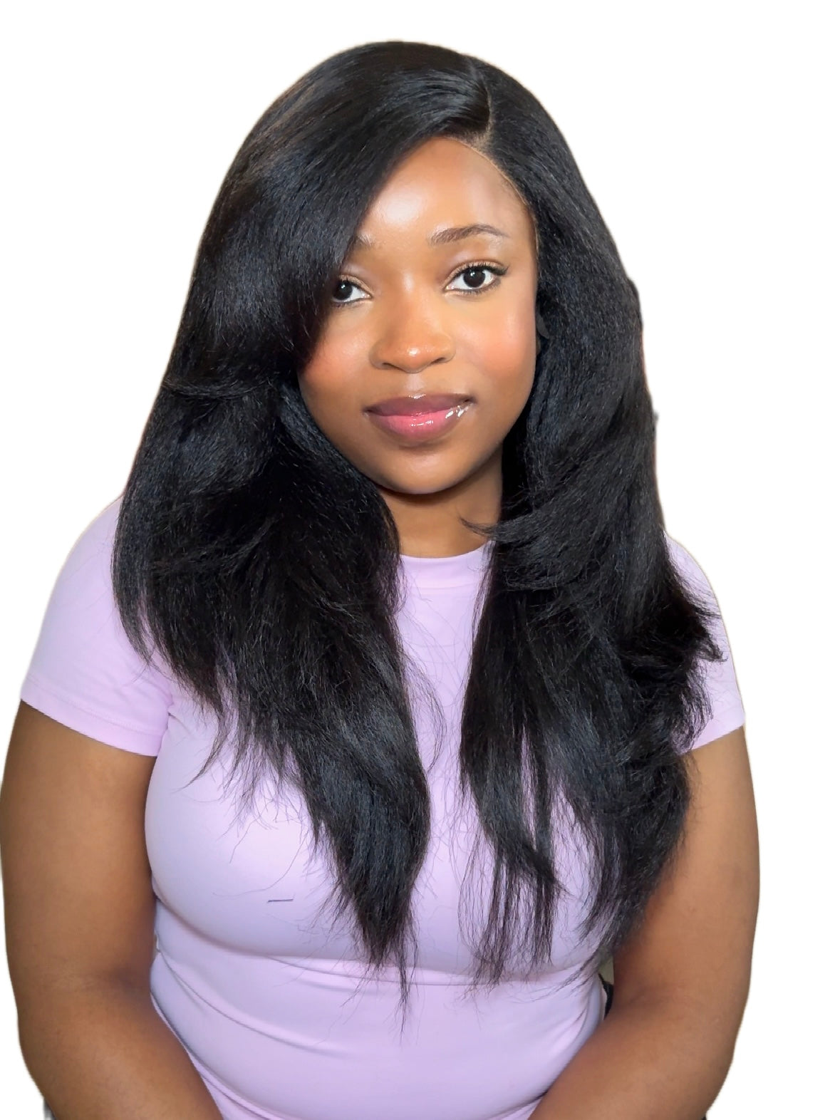 Yaki Feathered Layers Y-Part Frontal Wig(20”)