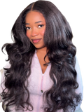 Yaki curls 13x4 frontal wig(24”)