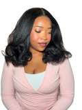 Yaki blow-out frontal wig(16”)