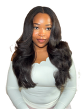 Yaki layered waves u-part wig(20”)